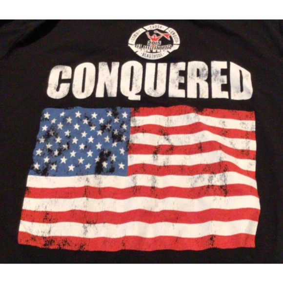 Next Level Womens Gladiator Rock N Run 2015 Finisher Shirt Size Small Tee - Picture 5 of 6